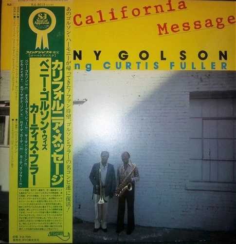 ベニー・ゴルソン - カリフォルニア・メッセージ、LP、（ビニールレコード）