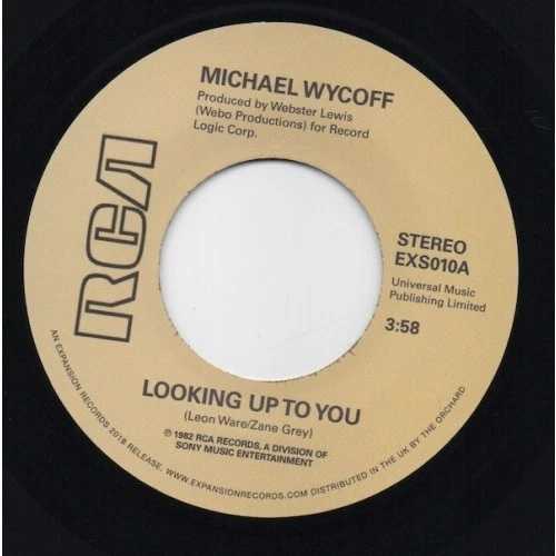 マイケル・ワイコフ - Looking Up To You / Tell Me Love、7インチ (レコード)