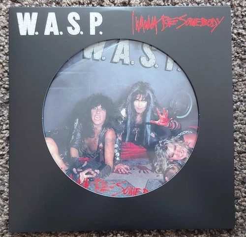W.A.S.P. ビニール、I Wanna Be Somebody レコード LP