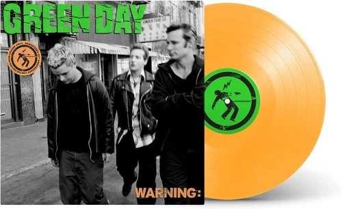 グリーン・デイ - Warning 2025 EU ネオンオレンジ ビニールLP 新品