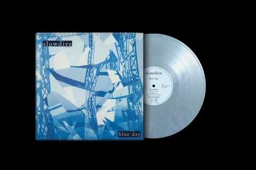 SLOWDIVE - Blue Day 2024 ダッチ 180グラム ブルー&ホワイト マーブル ビニール 新品