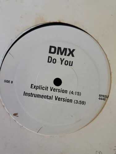 FUNKMASTER FLEX feat. DMX 'do you' '00 def jam / ex (プロモ)