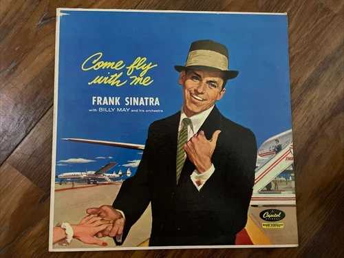 フランク・シナトラ ? Come Fly With Me 1958 キャピトル W920 RE ジャケット NM- ビニール NM