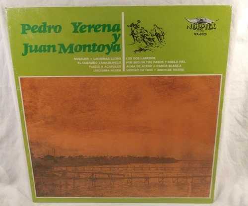 ペドロ・イェレナ・イ・フアン・モントーヤ *レア・ビニールLP、未開封* NORMEX RECORDS