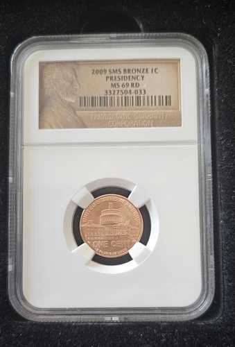 2009 P SMS ブロンズ 1C プレジデンシー-NGC MS69 RD リンカーン バイセンテニアル ペニー トップポップ
