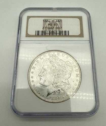 1884-O モルガン・ダラー NGC MS65