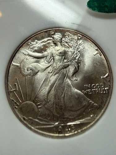 1943年 ウォーキング リバティ ハーフインザ オールドヴィンテージ Ngc ファットホルダー CAC承認 Ms 65-