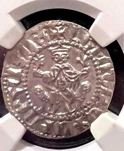 アルメニア リヴォン I 1198 - 1219 シルバー トラム NGC UNC