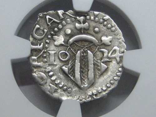 1624 フィリップ 4 世 レアル COB NGC AU DIECIOCHENO バレンシア スペイン植民地時代 1600 年代