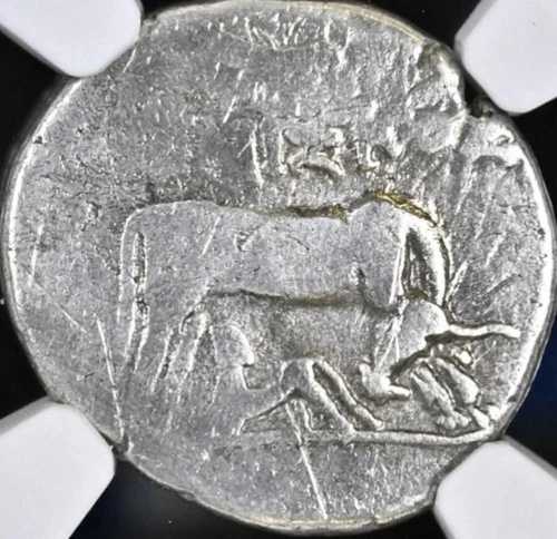 ヘレニズム時代ギリシャ・イリュリア銀貨 紀元前200年～紀元前80年 NGC古代グレードファイン