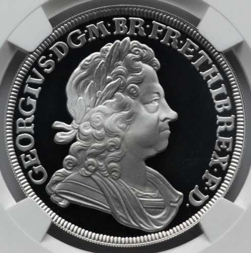 NGC PF70 2022 英国王室 2ポンド ジョージ1世 シルバー プルーフ 1オンス G 英国