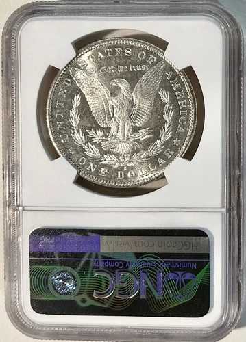 1880-S モルガン・ダラー NGC MS64PL ほぼクリーンチーク、スーパーチョイス、ニアジェム