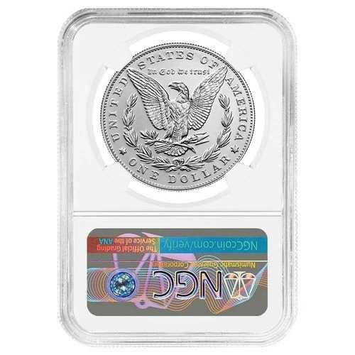 2021-S 1ドルモルガン銀貨 NGC MS70 100周年記念ラベル