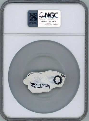 2025 PAMP Hot Wheels? 24/Seven? シェイプ＆カラーコイン NGC 70 FR