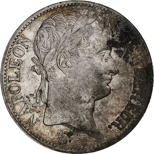 [#1307684] フランス、ナポレオン1世、5フラン、1811年、パリ、銀貨、AU(50-53)、ガドゥリー 62,920円