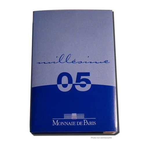 [#23959] フランス、プルーフセットユーロ、2005年、MS(65-70)、ガドゥリー：339ページ 62,920円