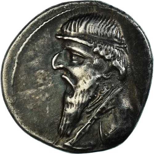 [#1066964] パルティア王国ミトラダテス2世の硬貨、ドラクマ、紀元前109年頃-96/5年頃、