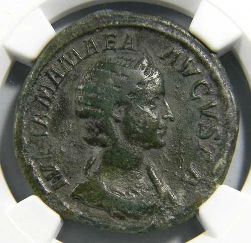ローマン コイン ジュリア ママエア/ヴィーナス AD 222-235 ? Sestertius NGC Choice Fine 81,070円