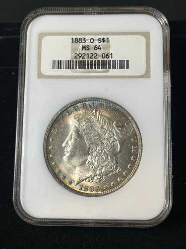 1883年 モルガン銀貨 MS64