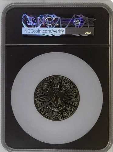 7k Metals 2023 土星 太陽系 拡大鏡 カメルーン NGC PF70 ミント わずか 500 個!
