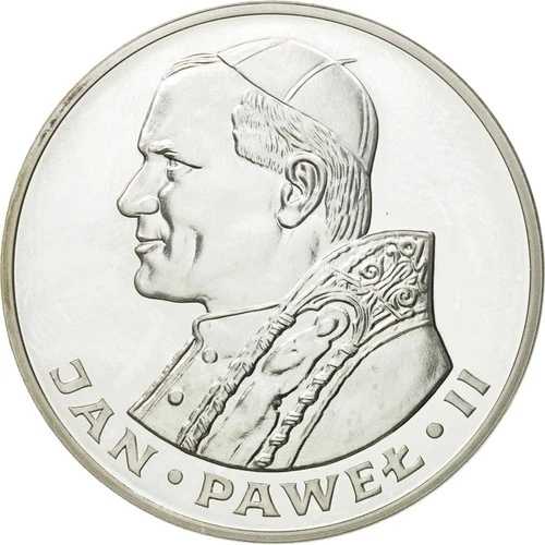 [#433684] コイン、ポーランド、100ズウォティチ、1982年、ヴァルカンビ、スイス、MS、銀、KM