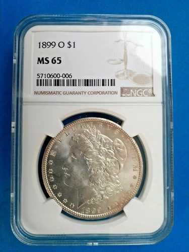 1899 O モルガン銀貨、NGC MS 65 - ブリリアントラスター 67,155円