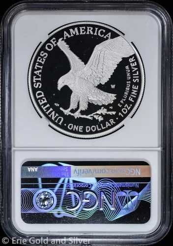 2021-W プルーフ タイプ2 $1 アメリカン シルバー イーグル NGC PF 70 UC | ファーストリリース ガウディ｜WORLD RESOURCE【QUEEN店】 91,355円