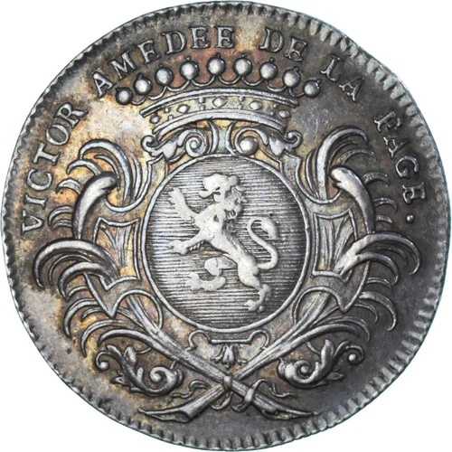 [#1175766] フランス、トークン、エタ・ド・ブルゴーニュ、ヴィクトル・アメデ・ド・ラ・ファージュ、1722年、R、