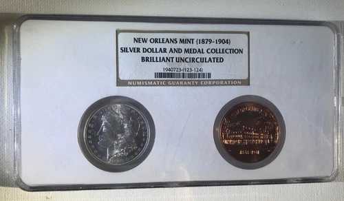 1883-O モルガン銀貨およびメダルコレクション NGCブリリアントアンサーキュレート NGC