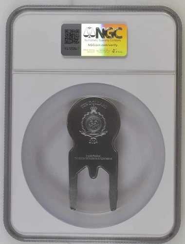 2024年 ニウエ スタートレック U.S.S エンタープライズ NCC-1701 3オンス シルバー アンティークコイン NGC 70 FR