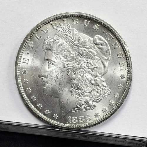 1883-CC モルガン・ダラー - Unc (#58613-L)