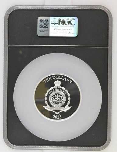 2023 3オンス S$10 D.C.コミックス：クラシックスーパーヒーロー シャザム PF70UC NGC