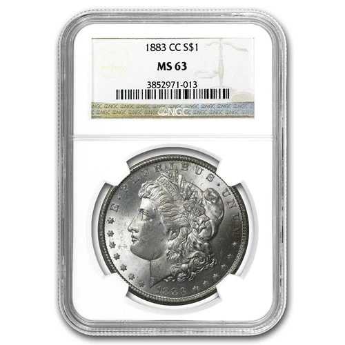 1883-CC モルガン・ダラー MS-63 NGC
