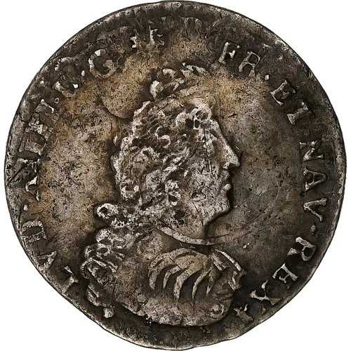 [#1271091] フランス、ルイ 14 世、1/12 Ecu aux insignes、1702、リヨン、レフォルメ、シル、v