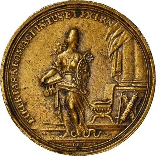 [#182560] オランダ、ニメグ包囲戦、メダル、歴史、1702年、ボスカム、AU、Br、a