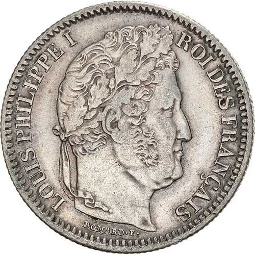 [#843556] コイン、フランス、ルイフィリップ、2フラン、1843年、パリ、オーストラリア、シルバー、KM:74
