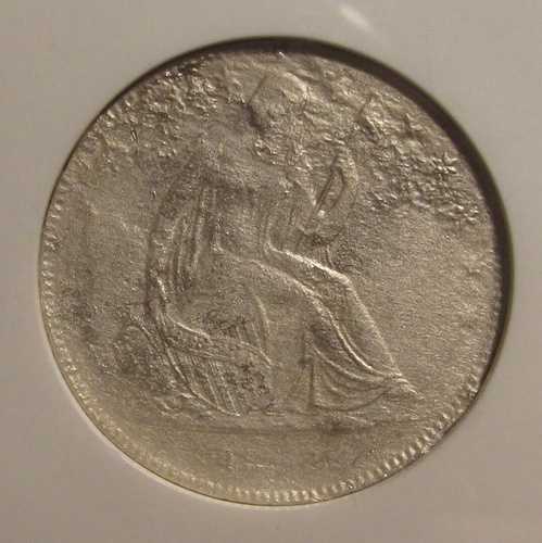 SS ニューヨーク 1840 O NGC 自由の女神像 半ドル 難破船エフェクト＆ディスプレイボックス