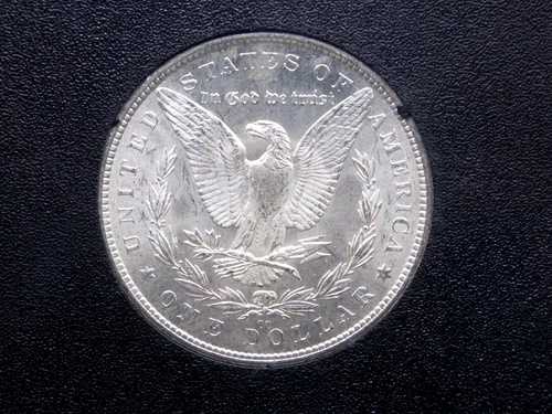 1882年「CC」モルガン銀貨 *GSA HOARD* $1 BU 未流通 Unc #EC9 ECC&C Inc 91,960円