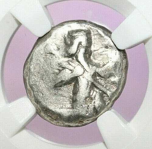 古代ギリシャの硬貨 NGC Ch F クセルクセス - アルタクセルクセス1世 アケメネス朝銀貨 シグロス A886 94,380円