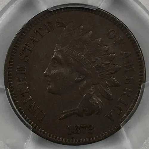 1872年 P インディアンヘッド セント PCGS 純正 XF 詳細 (クリーニング済み) BN - 美品コイン|WORLD RESOURCE【QUEEN店】