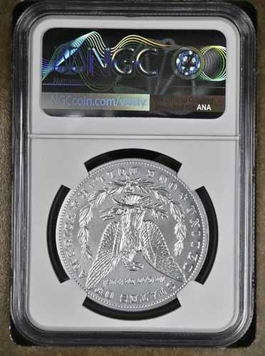2021 O モルガン $1 ニューオーリンズ プライベートマーク NGC MS70 発行初日、FDI
