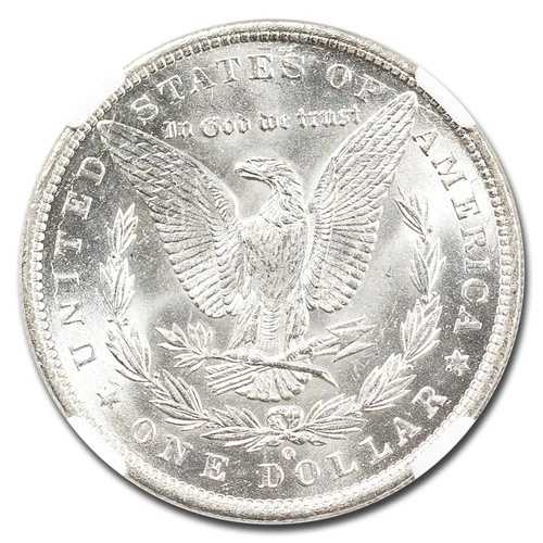 1887-O モルガン・ダラー MS-63 NGC (グリーンラベル)