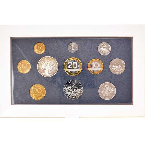[#1032933] コイン、フランス、プルーフセット フラン、1997年、BE、MS 149,050円