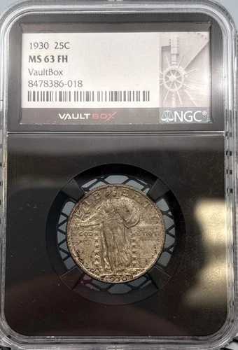 1930年 25C MS63FH NGC スタンディングリバティクォーター 125,400円