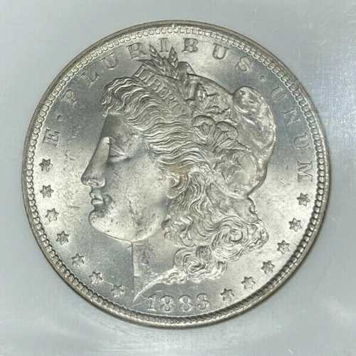 1883年製 モーガン銀貨 - NGC MS 65 ～美しいコイン～ REF#809-002