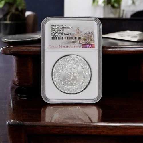 2022年 イギリス ?5 英国君主キングウェル7世 2オンス シルバー NGC PF70 FR- 127,600円