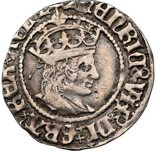 イングランド - 1504-1509 ヘンリー 7 世 2 ペンス - NGC XF 詳細 - 素晴らしい肖像画!