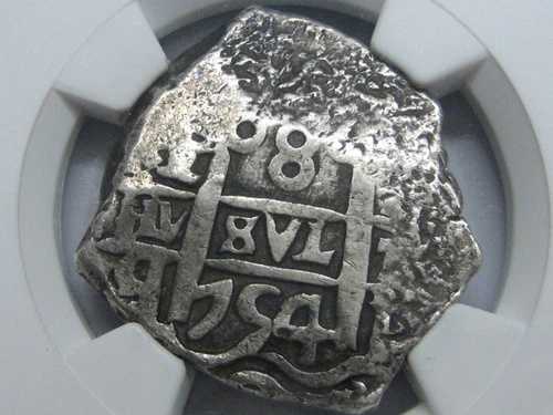 1754年 ポトシ 8レアル コブ NGC VF30 ボリビア フェルディナンド6世 鑑定士 Q シルバー コロニアル 128,700円