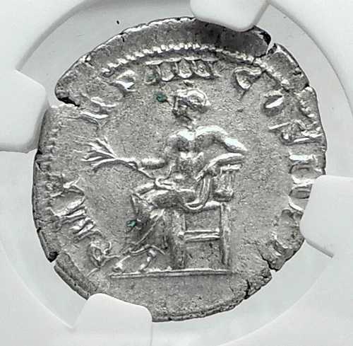 ゴルディアン3世 真正古代 241年ローマ銀貨 APOLLO NGC i81432 129,250円