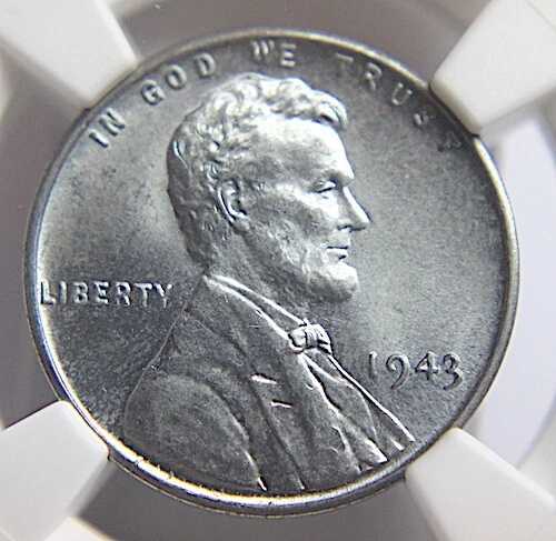 1943 NGC リンカーンウィート MS64 1C